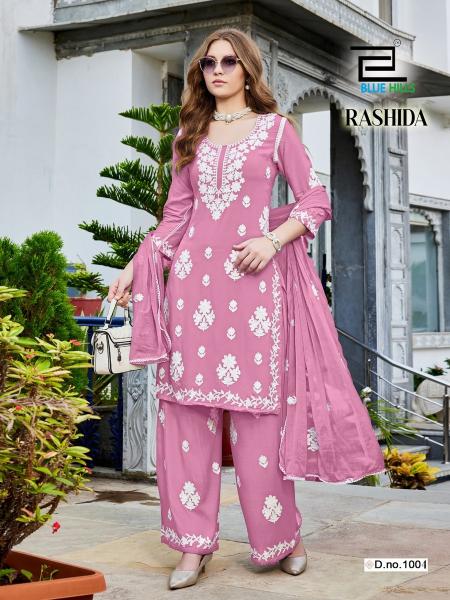 Blue hills rashida designer kurti catalog wholesale